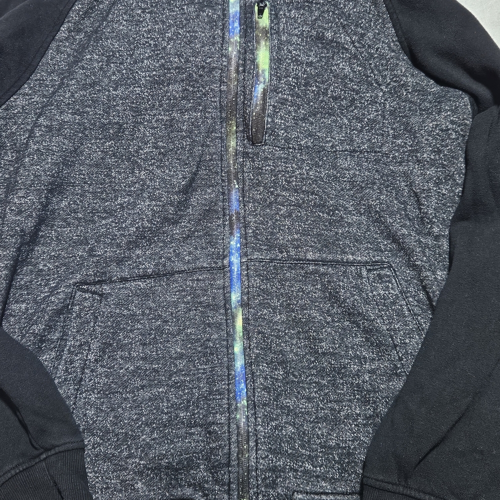 Empyre Black and‎ Blue Zip-Up Hoodie